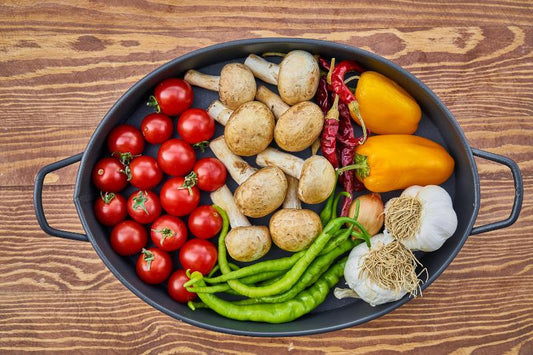 Wie bereitet man ein vegetarisches Abendessen zu?