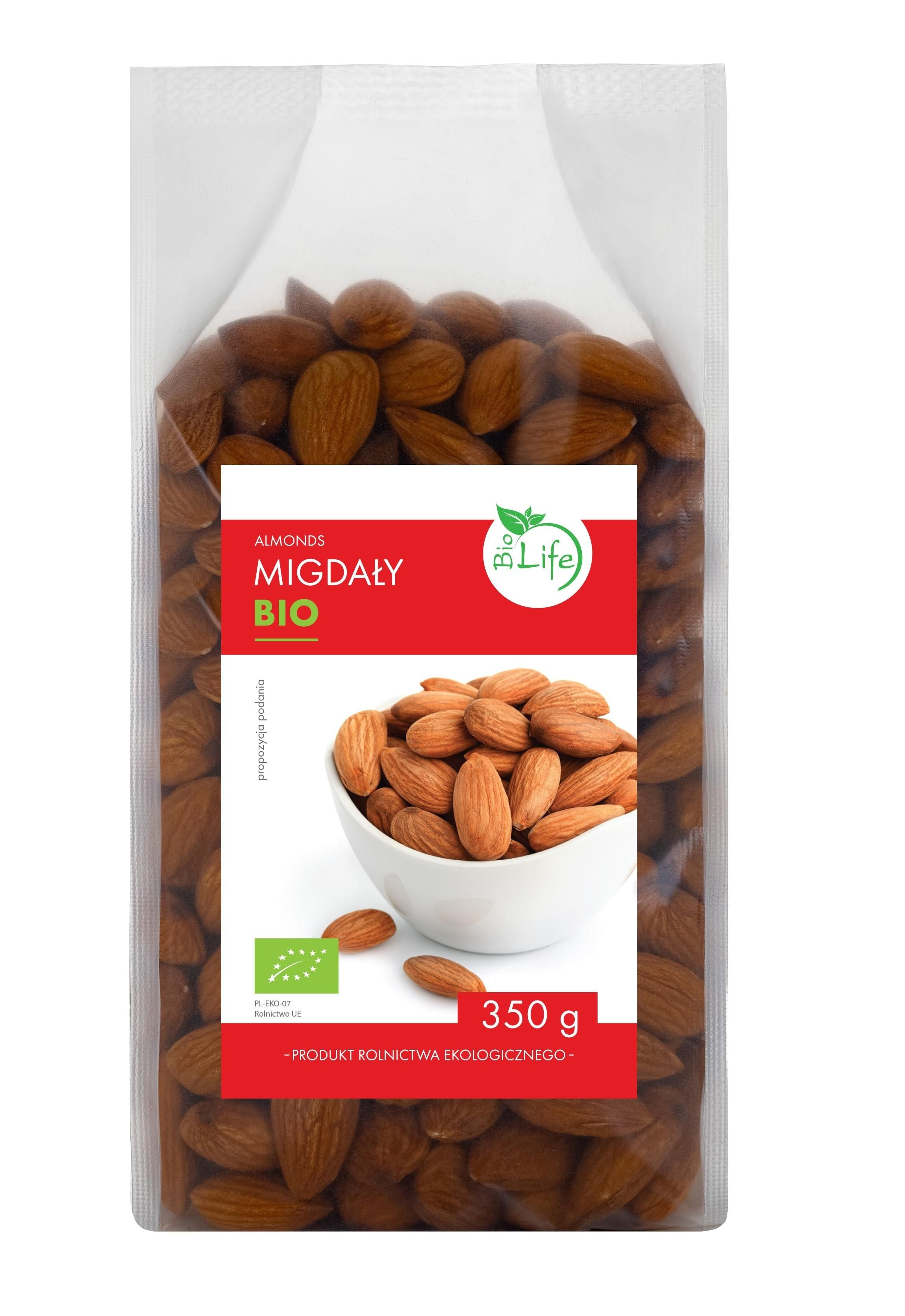 Mandeln 350g ECO BIO LIFE - Biogo.de