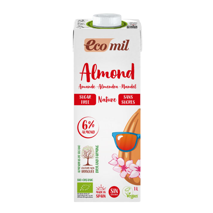 Mandelgetränk ohne Zucker BIO 1000ml ECOMIL - Biogo.de