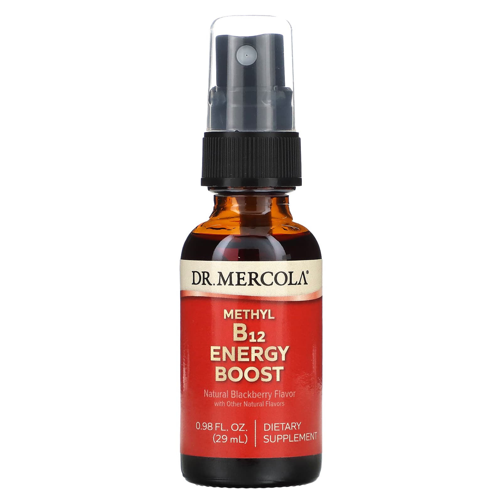 Vitamin B - 12 B12 Energy Booster Spray 166mcg 25ml DR. MERCOLA - Biogo.de