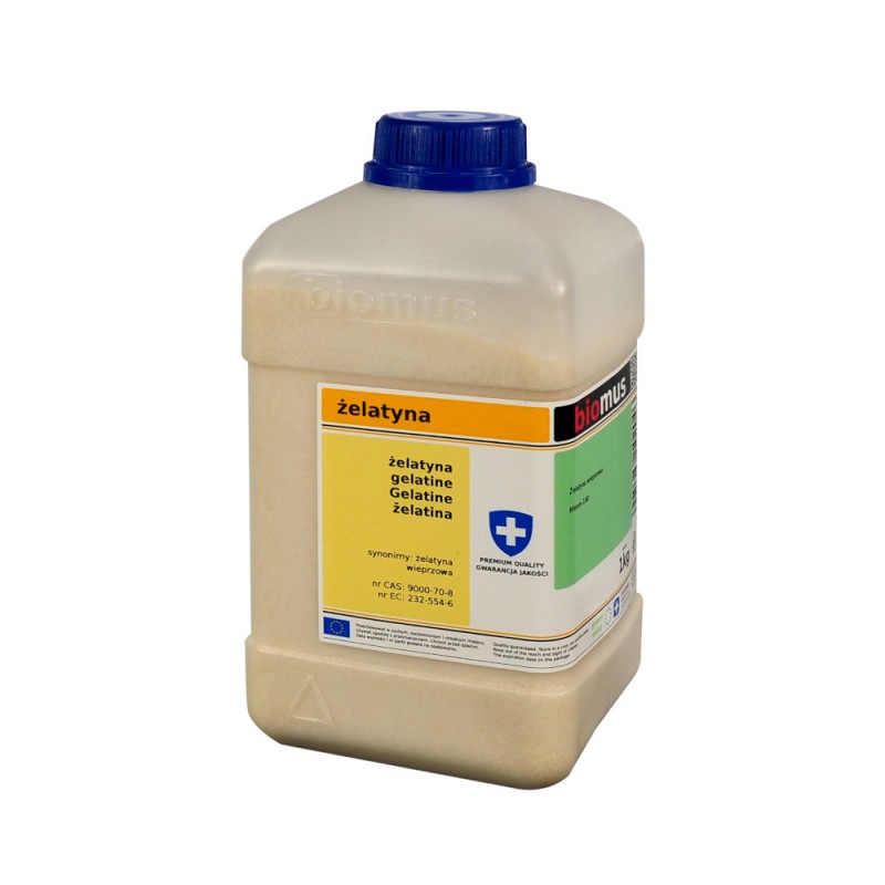 Schweinegelatine Bloom 180 1000g - Biogo.de