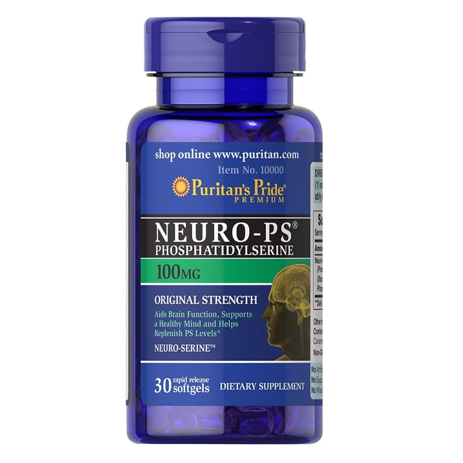 Neuro - ps 100 mg Phosphatidylserin 30 Kapseln PURITAN'S PRIDE