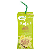 Glutenfreier Sojabohnendrink Vanille uht BIO 200 ml - SOJADE