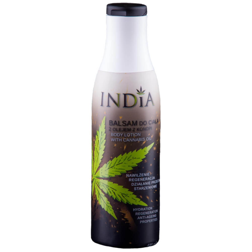 Körperlotion mit Hanföl von INDIA COSMETICS