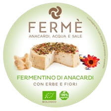 Cashewnuss fermentino mit Kräutern und Blüten BIO 90 g CASA DEL FERMEN