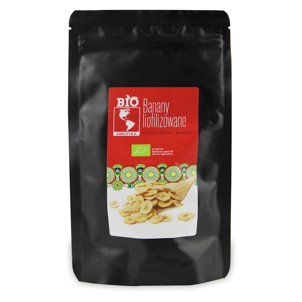 Gefriergetrocknete Bananen BIO 30 g - BIO AMERIKA