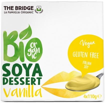 Sojadessert mit Vanille 4x110g EKO THE BRIDGE