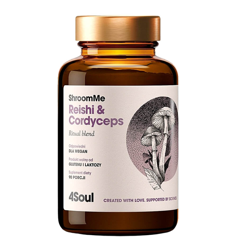 Shroomme Reish & Cordyceps Reishi & Cordyceps chinesisches 4soul-Pulver 90 Portionen HEALTHLABS