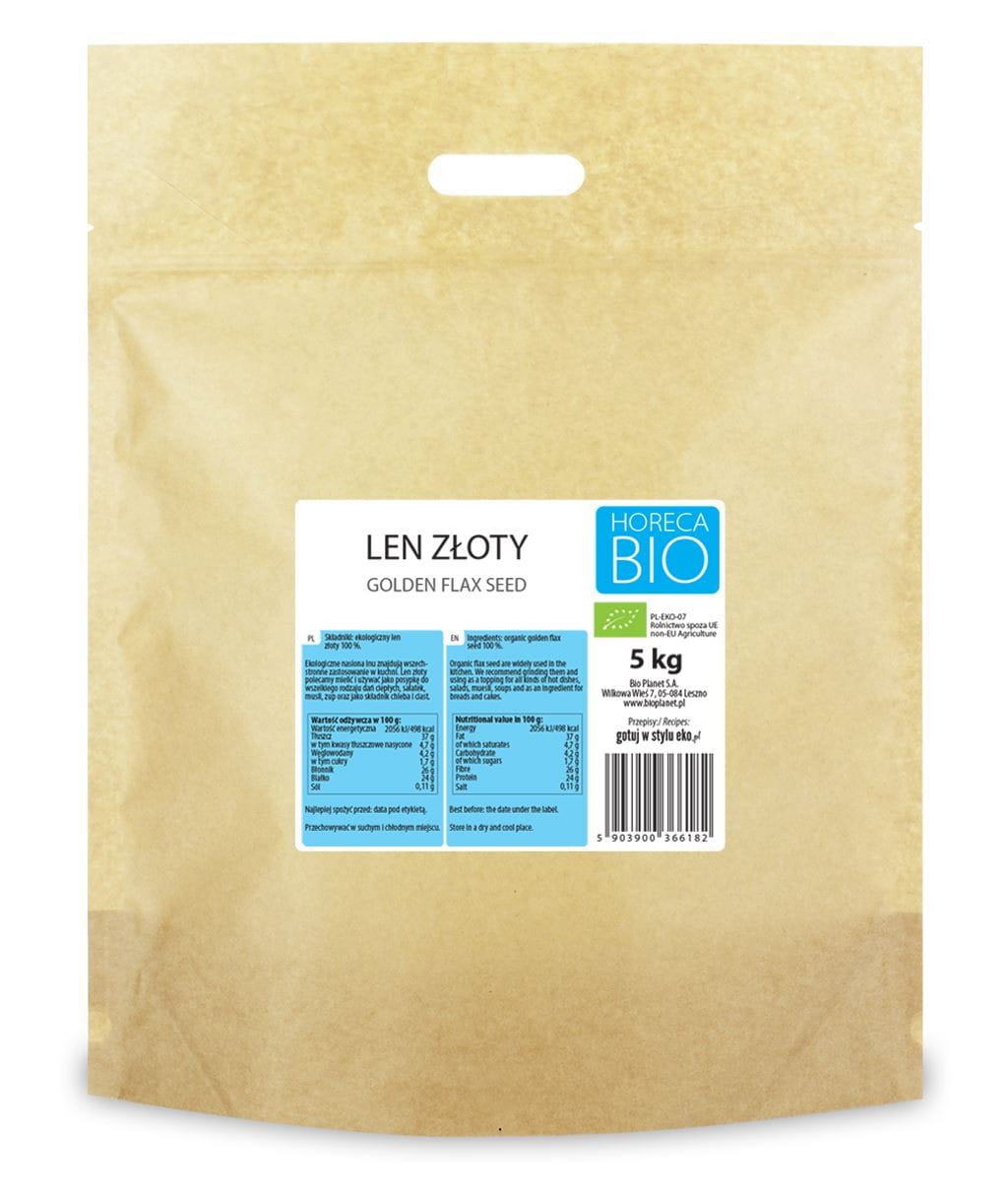 BIO Goldflachs 5 kg - HORECA