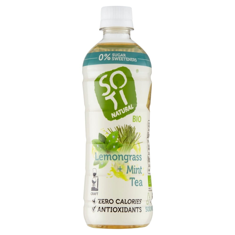 Cold Brew Infusion von Zitronengras mit Minze BIO 500 ml - SOTI