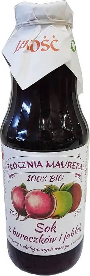 Rote-Bete-Apfel-Saft BIO 700 ml - MAURER PRESSE