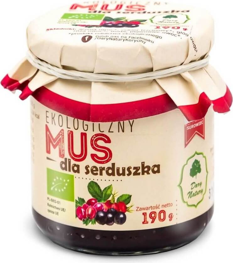 Mousse für das Herz BIO 190 g - GESCHENKE DER NATUR