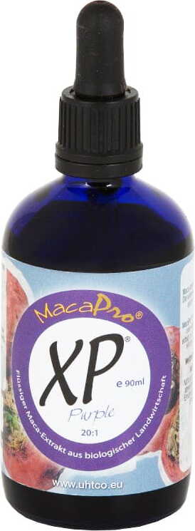 Maca-Flüssigextrakt Peruanischer Pfeffer MACAPRO XP Purple Extract 20: 1 90ml UHTCO