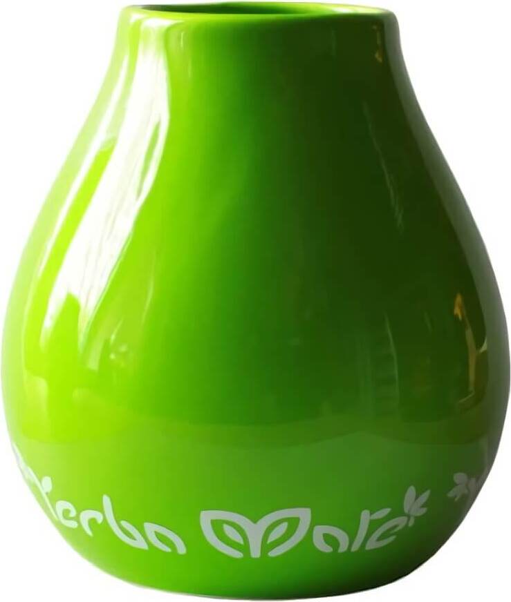 Grüner Keramikmatero 350 ml - BIO MATE GRÜN