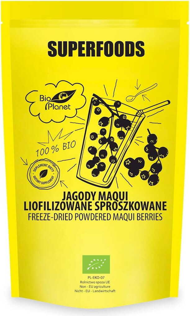 Maqui-Beeren, gefriergetrocknet, pulverisiert BIO 100 g - BIO PLANET