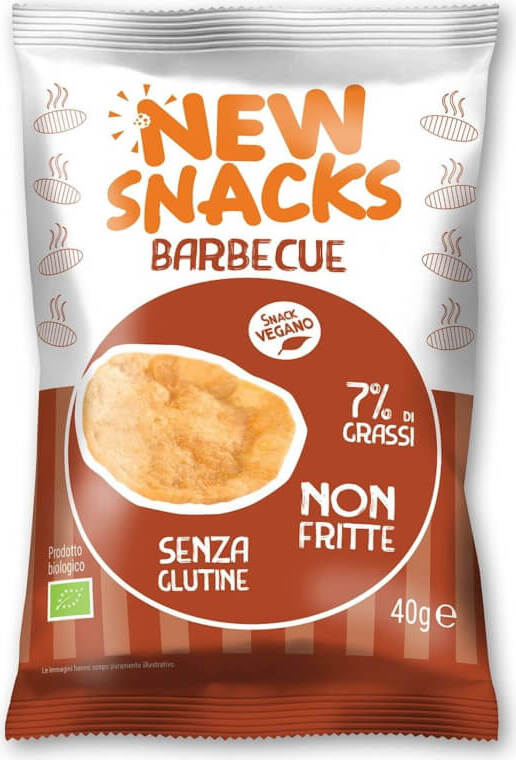 Kartoffel-Puffs mit Barbecue glutenfrei BIO 40 g - NEUE SNACKS