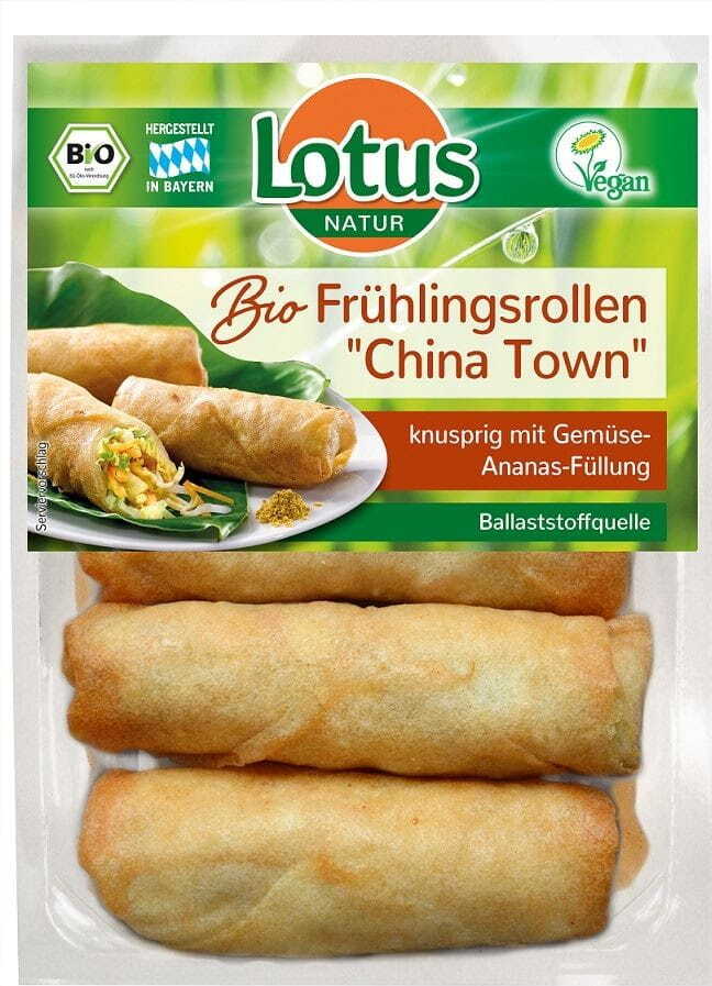 Gemüsefrühlingsrollen BIO 200 g - LOTUS