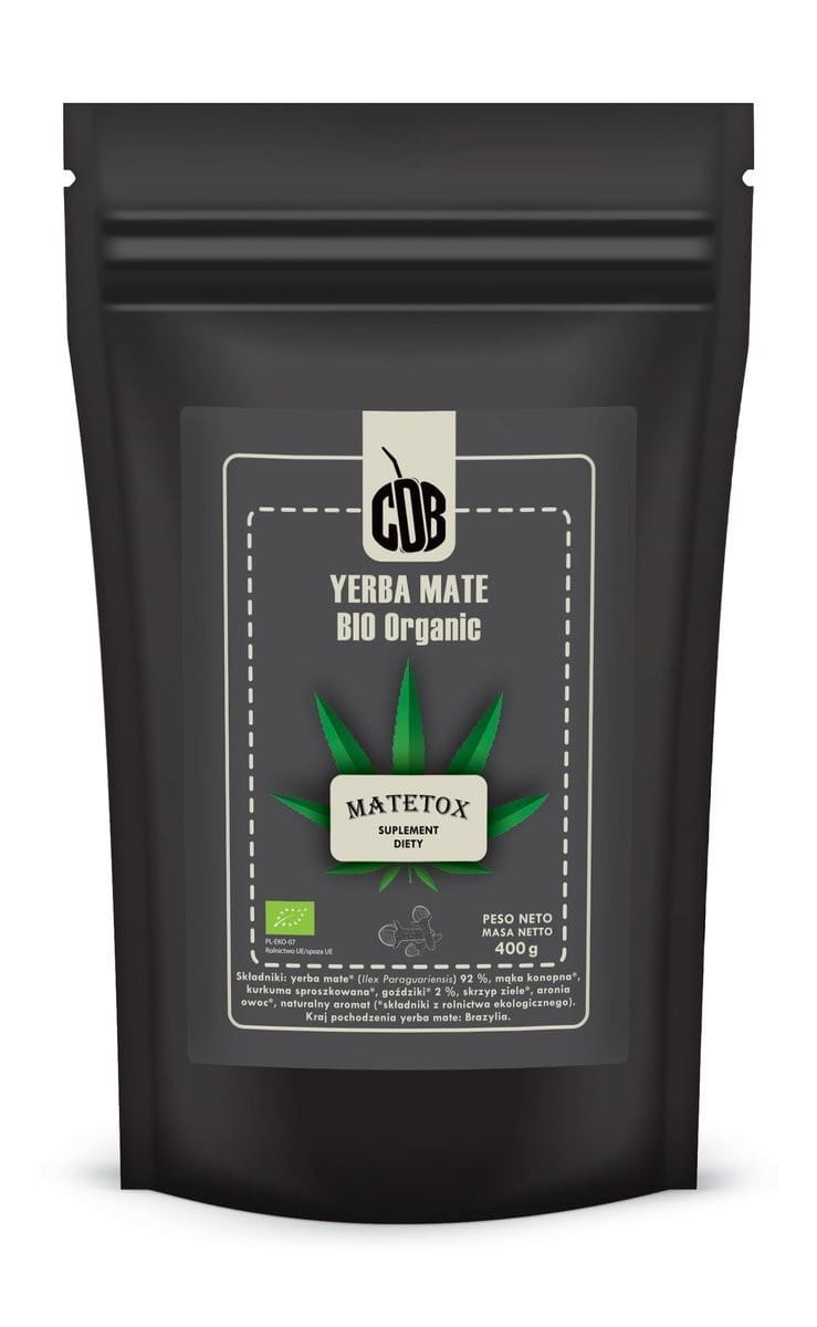 Yerba Mate Matetox BIO 400 g - BIO MATE GRÜN