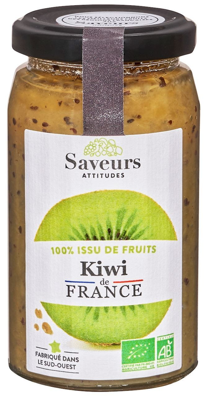 Kiwimousse BIO 240 g - SAVEURS ET FRUITS