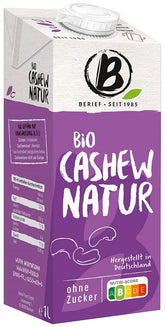 Cashewnuss-Drink ohne Zucker Glutenfrei BIO 1000 ml - BERIEF