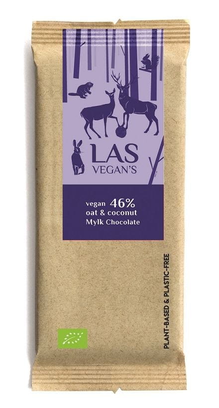 Schoko-Hafer-Kokos-Riegel BIO 50 g - LAS VEGANS