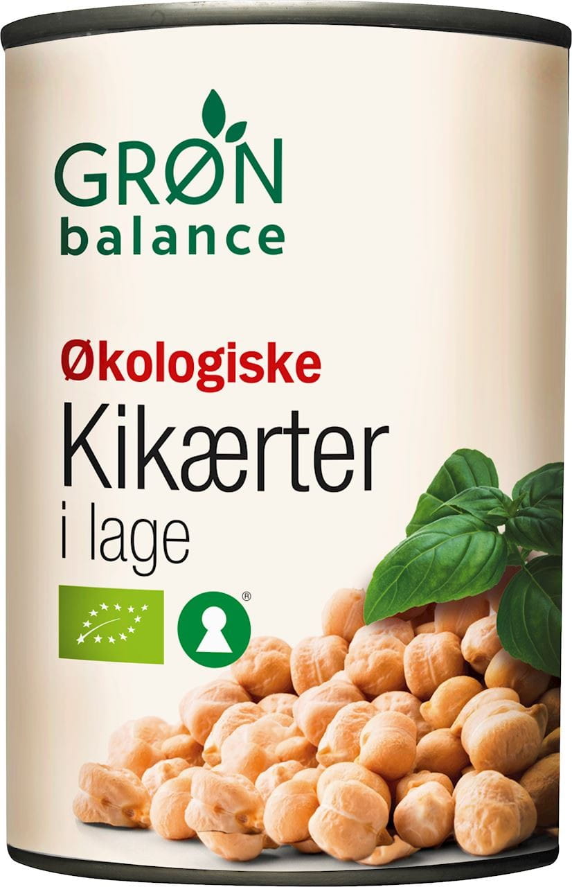 Kichererbsen in Salzlake BIO 410 g (246 g) (Dose) - GRON BALANCE
