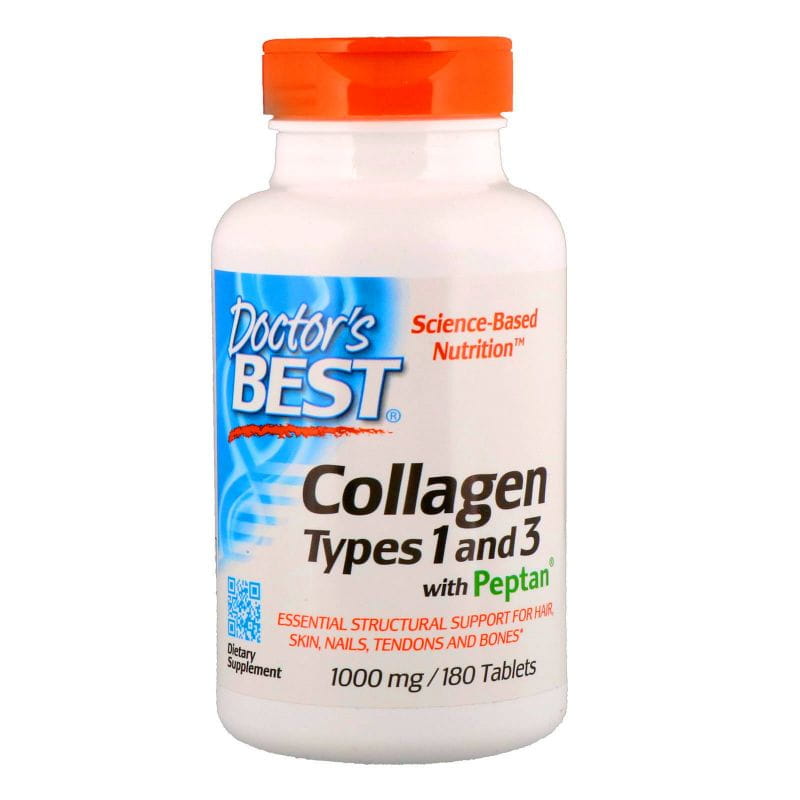 Kollagen Typ I und III 180 Tabletten DOCTOR'S BEST