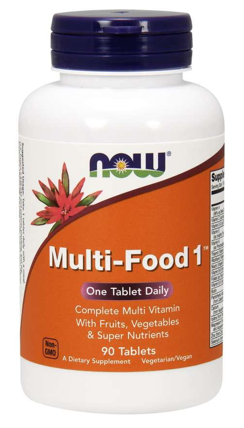 Multifood 1 ™ 90 Tabletten NOW FOODS