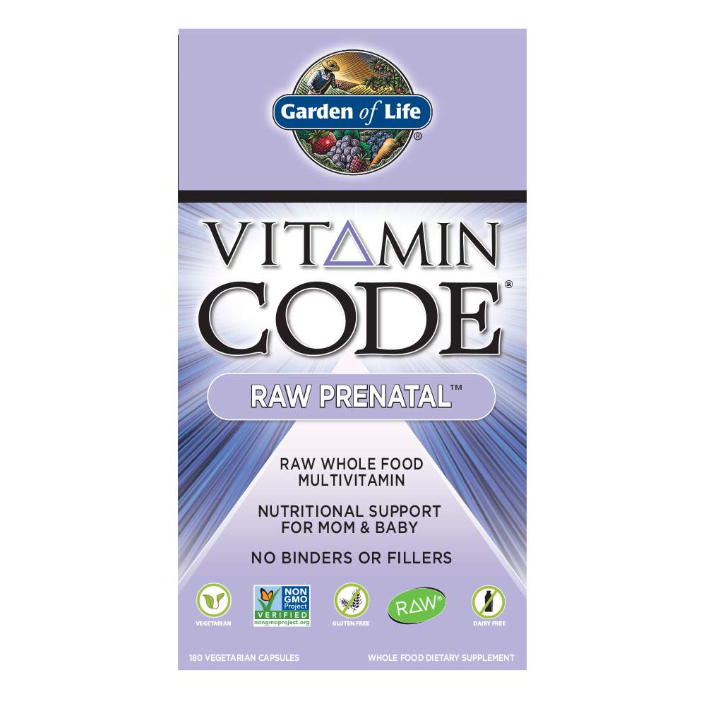 Vitamincode roh pränatal 180 Kapseln GARDEN OF LIFE