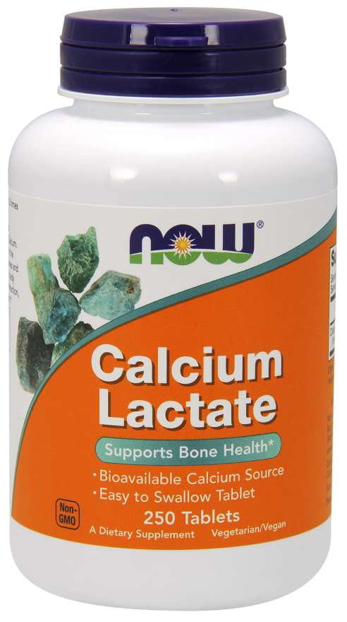 Calciumlactat Calciumlactat 250 Tabletten NOW FOODS