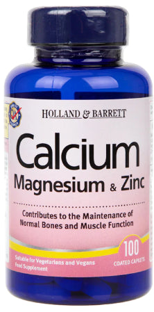 Calcium Magnesium plus Zink 100 Tabletten HOLLAND & BARRETT