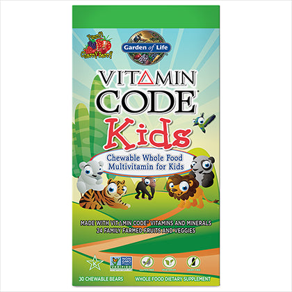 Vitamincode Kinder 30 Tabletten GARDEN OF LIFE