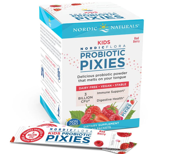 Kids Nordic Flora Probiotische Pixies 30 x 1 g NORDIC NATURALS