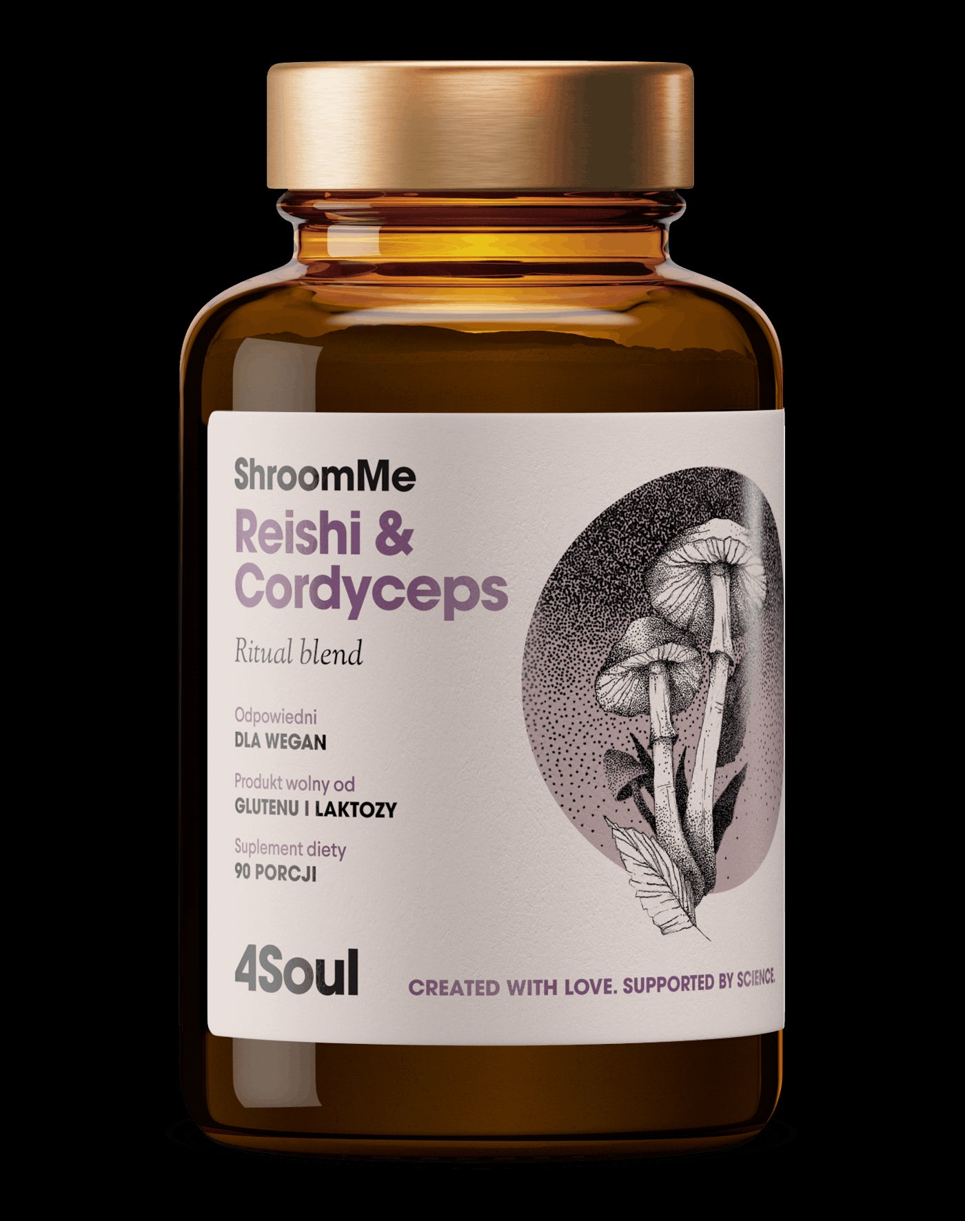 Shroomme Reishi & Cordyceps 4554 g HEALTH LABS