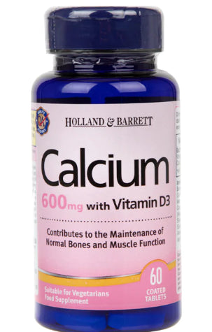 Calcium plus Vitamin D3 60 Tabletten HOLLAND & BARRETT