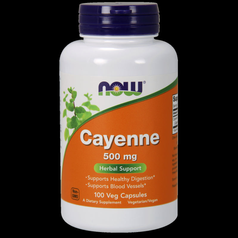 Cayennepfeffer Cayennepfeffer 500 MG 100 Kapseln NOW FOODS
