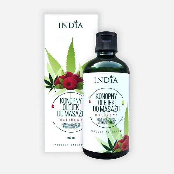 Himbeer-Massageöl 100ml INDIA COSMETICS