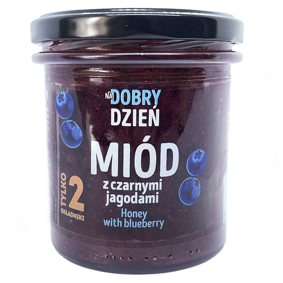 Heidelbeerhonig „für einen guten Tag“ 375g KOZACKI BEEBERRY