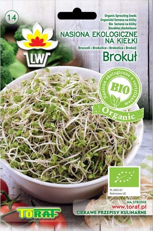 Bio-Samen für Sprossen - BIO Brokkoli 10g TORAF