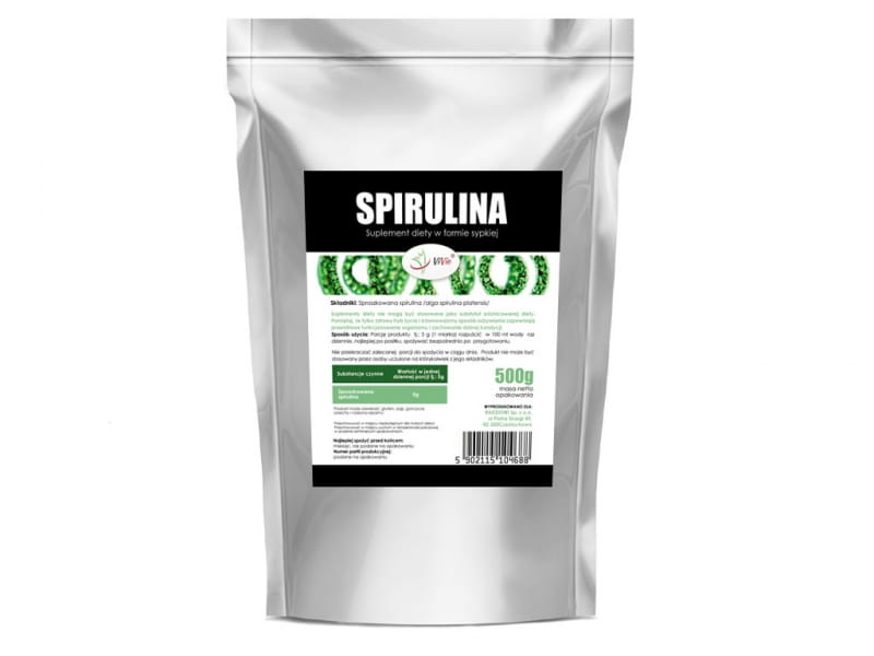 Spirulina-Pulver 500g VIVIO - Biogo.de