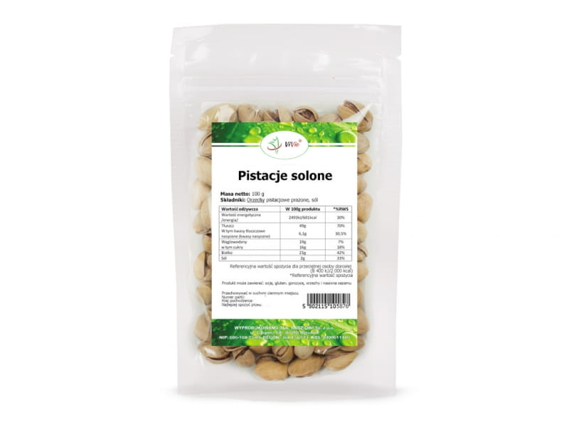 Gesalzene Pistazien 100g - VIVIO - Biogo.de