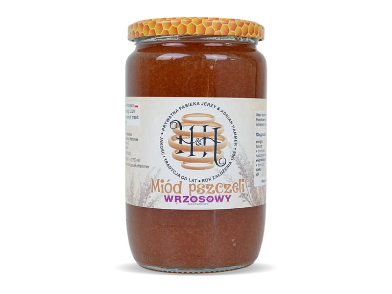 Heidebienenhonig 1 kg - Biogo.de