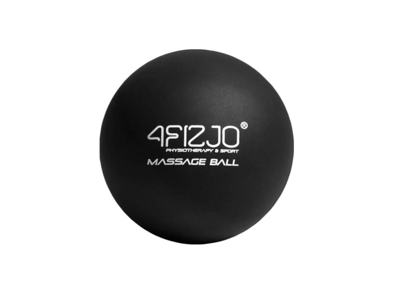 Massageball Roller Massagegerät Lacrosse schwarz - 4FIZJO - Biogo.de