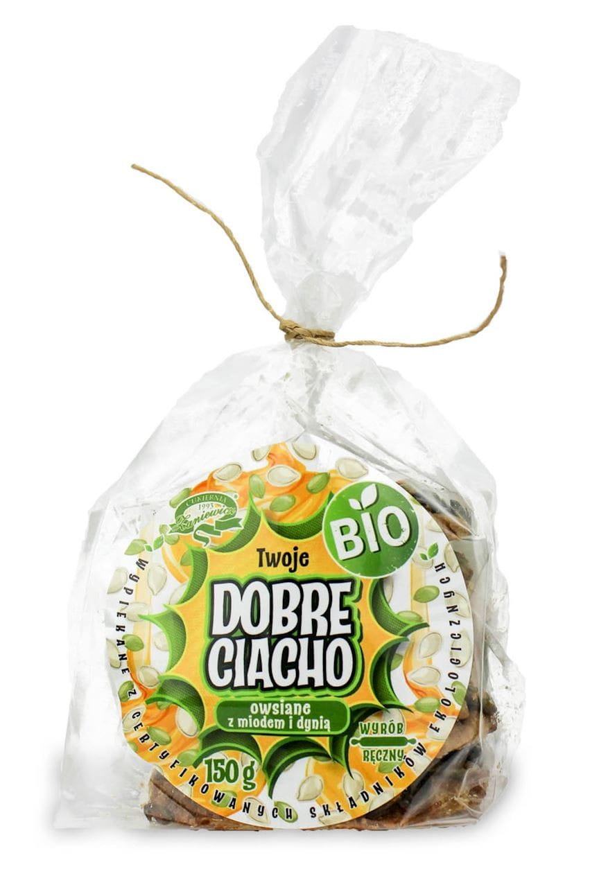 Haferkuchen mit Honig und Kürbis BIO 150 g - SÜßWAREN ZANIEWICZ - Biogo.de