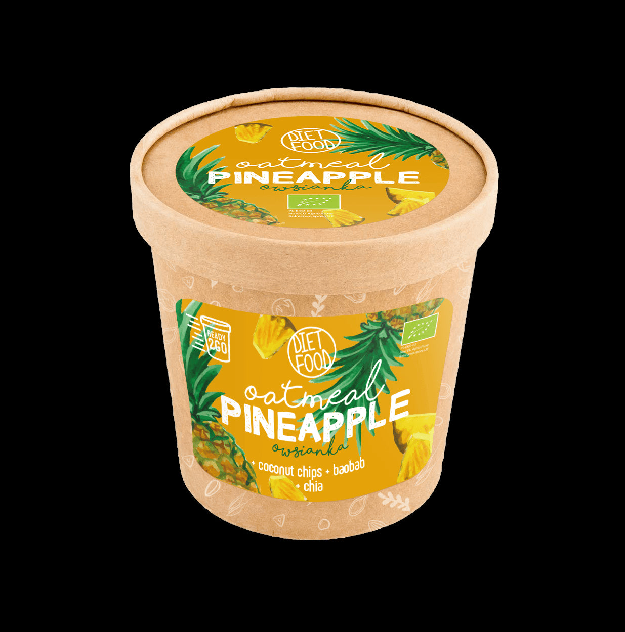Haferbrei mit Ananas 70g ECO DIÄT - LEBENSMITTEL - Biogo.de
