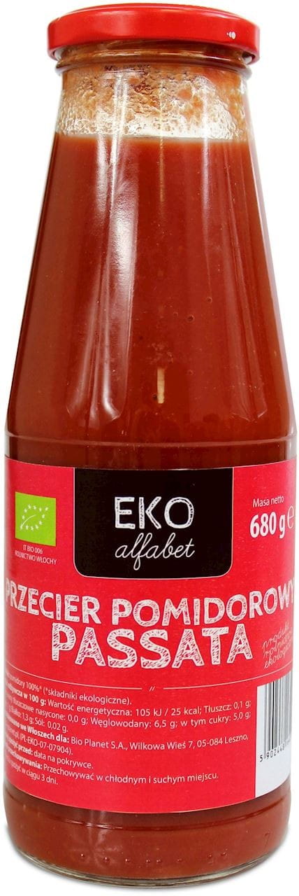 Passata Tomatenpüree BIO 680 g - ECO ALPHABET - Biogo.de