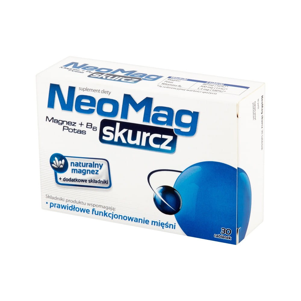 Neomag Kontraktion Magnesium B6 + Kalium 30 Tabletten - Biogo.de