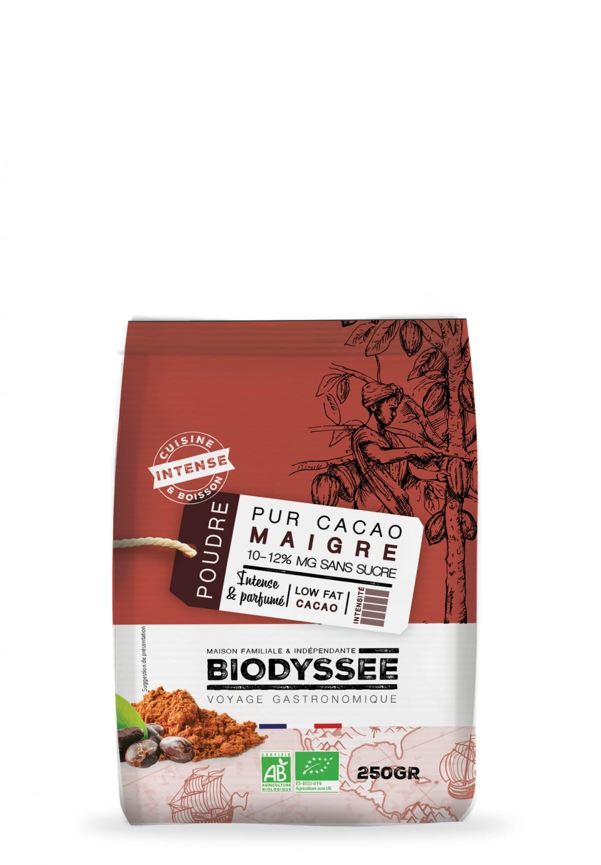 Kakao 250g ECO BIODYSSEE - Biogo.de