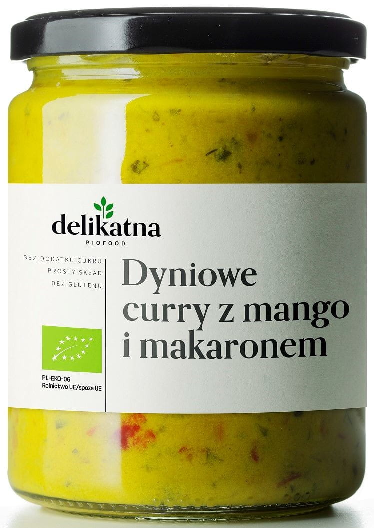 Kürbiscurry mit Mango und Nudeln BIO 540 ml - DELICATE - Biogo.de