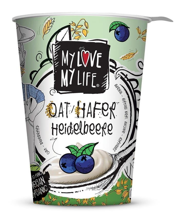 Aktion Haferdessert mit Heidelbeeren BIO 400 g - MY LOVE MY LIFE - Biogo.de